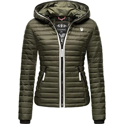 Image of Navahoo Kimuk Prc Women&#039;s Transition Jacket with Hood XS 3XL, olive,