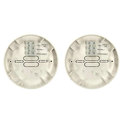 Image of Pack of 2 x Hispec HSSA/PA Surface Mounting Pattress for HSE Range Smoke/Heat Alarms