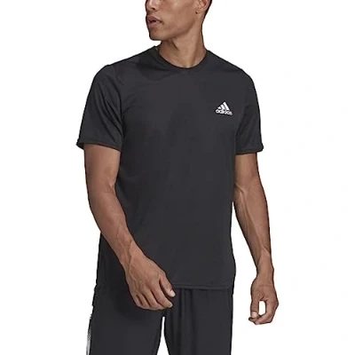 Image of adidas Performance Sports Tshirt, Men&#039;s, Size: Large, Black