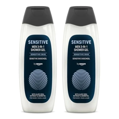 Image of by Amazon Men 3in1 Shower Gel Sensitive, 2 x 500ml