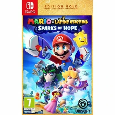 Image of Ubi Soft France Mario + Lapins Cretins S..Gold SWI
