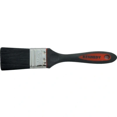 Image of Kennedy Flat Paint Brush, Synthetic Bristle, 1 1/2in