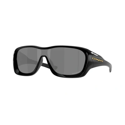 Image of Oakley DE LA Salle Unisex Sports glasses, Size: One Size, Polished black