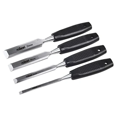 Image of Rolson 56159 4 pc Wood Chisel Set