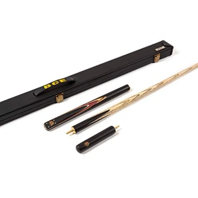 Image of BCE Heritage Sapele Mahogany ¾ Cut Cue 145cm 9.5mm tip with 15cm extension and hard case (Design 5)