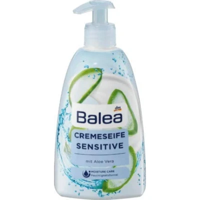 Image of Balea Sensitive Cream Soap with Aloe Vera 500 ml