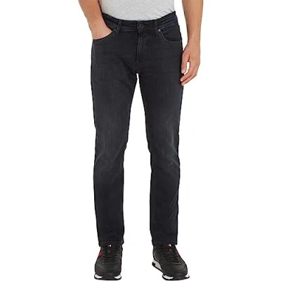 Image of Tommy Hilfiger Men&#039;s Scanton Slim Dyjbk Dm0dm09561 Denim Pants, Black (Dynamic Jacob Black), 28W / 30L
