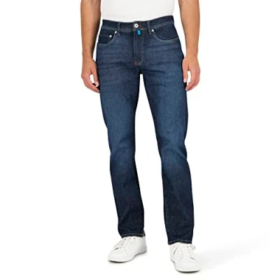 Image of Pierre Cardin Jeans Lyon Tapered Future Flex Navy Dark Blue size W 42