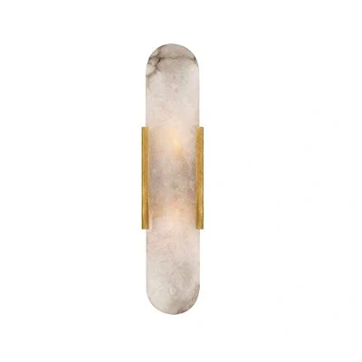Image of ICEMOB Metal Sconce Marble Lampshade Wall Lamp, LED Headboard Lighting Modern Light Fitting Night Lamps For Living Room Bedroom Bedside Hallway Decorative Warm White Wash Lights