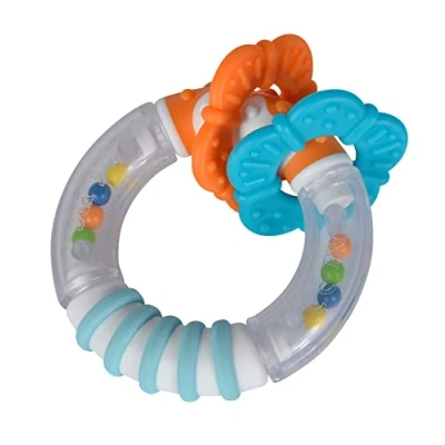 Image of Simba 104010178 ABC Touch Ring gripping, Feeling and rattling / 9 cm, Multicolored