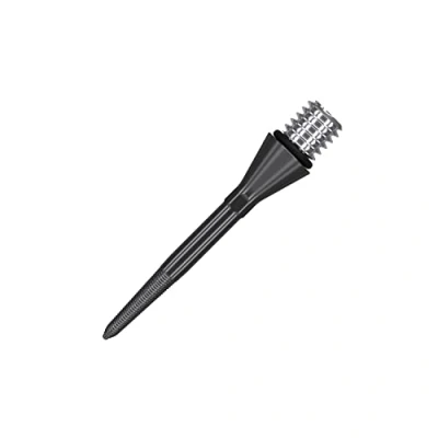Image of Target Darts Conversion Point Swiss Nano Black 26mm Points Convert Soft Tip To Steel