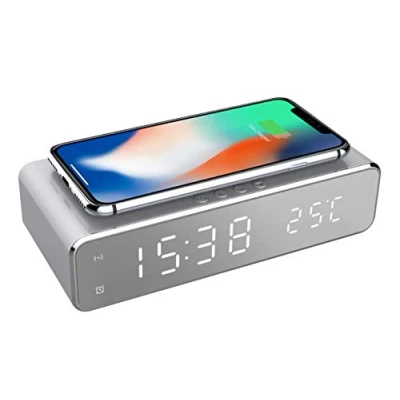 Image of Precision Alarm Clock, White, One Size