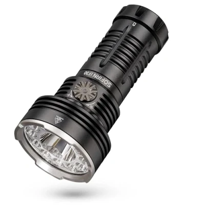 Image of Sofirn IF30 Powerful Torch 12,000 Lumens Ultra Bright Rechargeable High Powered Flashlight with Spotlight and Floodlight IPX8 Water Resistance LED Search Light for Home Outdoor