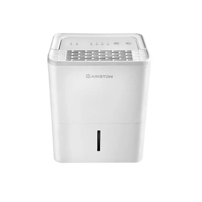 Image of Ariston DEOS 12 UK Dehumidifier 12L/Day, Super Silent, Auto Restart, Shut Off, Continuous Operation, dust filter air Ideal for Home Damp and Laundry Drying