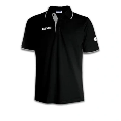 Image of GEMS QH03 Mali Polo Shirt Unisex Black XXXS