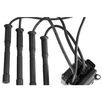 Image of 2244800QAD Ignition coil MAPCO 80104 4 pin connector RENAULT: CLIO 2, Kangoo I