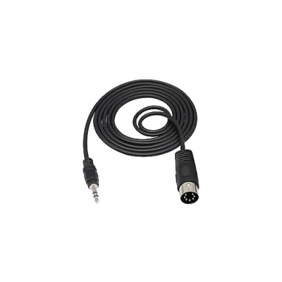 Image of zdyCGTime Midi to 3.5mm Extension Cable,3.5mm Male 7Pin Audio Cable,Compatible with iPad/iPhon/MP3/PC/TV/Android Bang &amp; Olufsen B&amp;O,Naim,Quad.Stereo Systems(1.5 M/4.8ft)