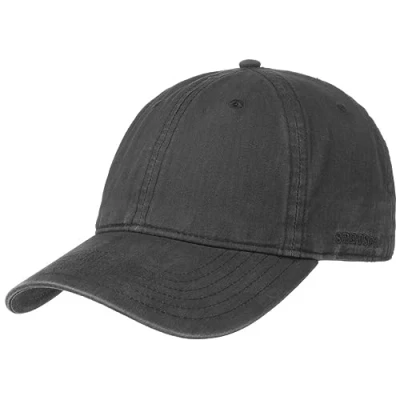 Image of Stetson Ducor Sun Guard Full Men&#039;s Cap Baseball Made of (Sustainable) Organic Cotton Spring/Summer 40+ UV Protection Stonewashed Look Outdoor Olive M (56 57 cm)