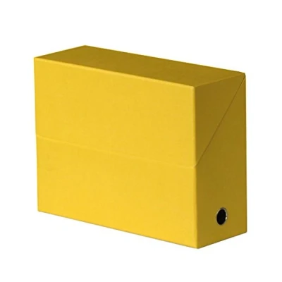 Image of Fast 100725566 Transfer Box File, Spine 9cm Dos Yellow