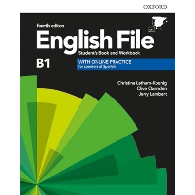Image of English File 4th Edition B1. Student&#039;s Book and Workbook with Key Pack