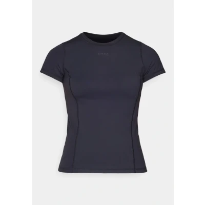 Image of Björn Borg Sleek SLIM Basic Tshirt, Women&#039;s, Size: 14, Black beauty