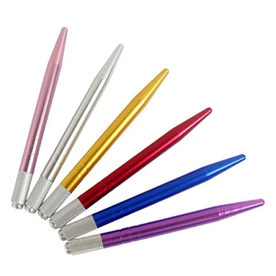 Image of Xiaoyu 6PCS Manual Tattoo Microblading Pen Machine Eyebrow Pens for Permanent Makeup Supplies Style1
