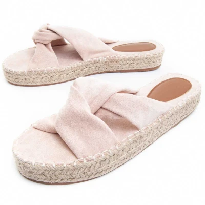 Image of Montevita Womens Flat Sandal Palanti4 In Pink Size UK 3.5
