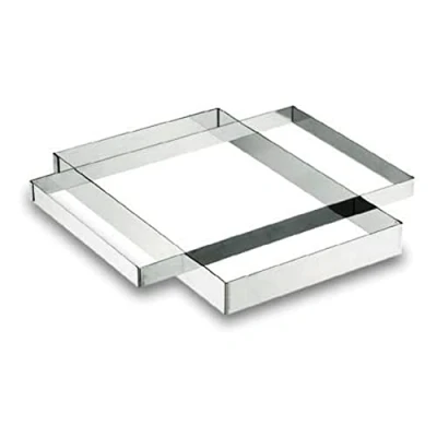 Image of Lacor 68048 RECTANGULAR FRAME 31x48x3 CM. STNLS