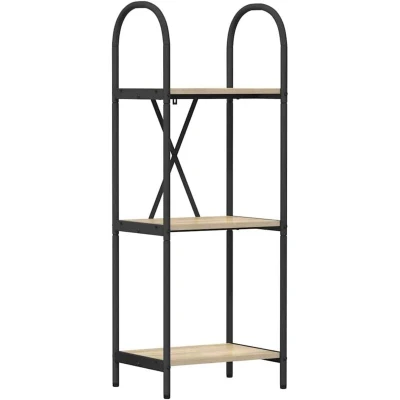 Image of vidaXL Bookshelf Sonoma oak 40 x 30 109 cm Engineered wood