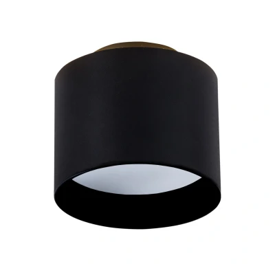 Image of Trios LED 10cm Surface Mounted Downlight Black 2800K