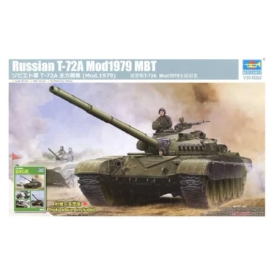 Image of Trumpeter TRU09546 1/35 T 92A Modell 1979 MBT Plastic kit, Various