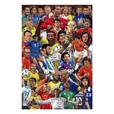 Image of Grupo Erik Legendary Footballers Poster 36 x 24 inches / 91.5 61 cm Shipped Rolled Up Cool Posters Art &amp; Prints Wall