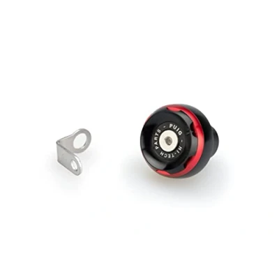 Image of Puig 20348R Oil Cap Crankcase Track Red
