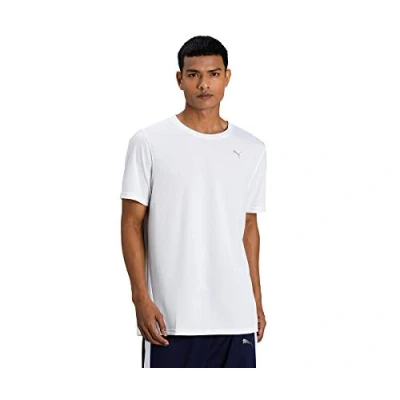 Image of Puma Performance TEE Sports Tshirt, Men&#039;s, Size: Medium, White