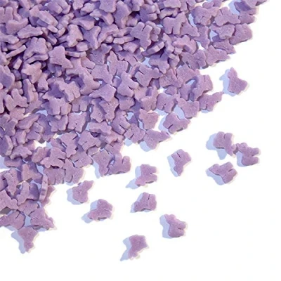 Image of Purple Unicorn Sprinkles 30g Bag Edible Cake Decoration Sugar Toppers