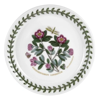 Image of Portmeirion Botanic Garden 5&quot; Bread Plate Rhododendron