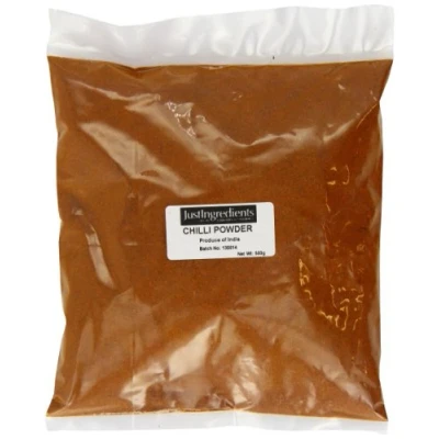 Image of JustIngredients Essentials Chilli Powder, 500 g Pack of 2