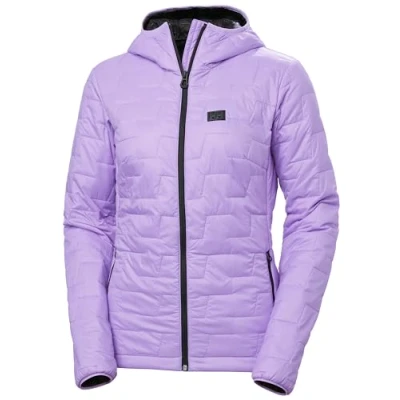 Image of Helly Hansen Womens W Lifaloft Hooded Ins Jkt, Heather, M