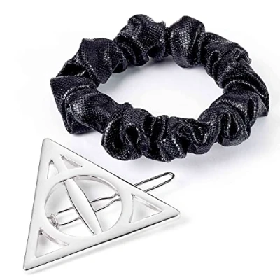 Image of Official Harry Potter Deathly Hallows Hair Accessory Set by The Carat Shop