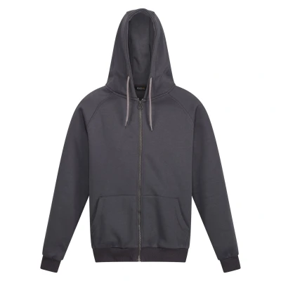 Image of Regatta Mens Pro Full Zip Hoodie (Seal Grey) Size Large