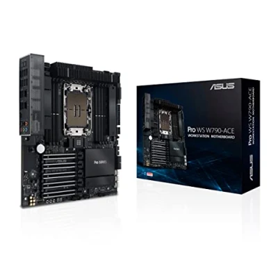 Image of Asus PRO WS W790 ACE, Workstation, Intel W790, LGA4677, CEB, 8 DDR5, 10G &amp; 2.5G LAN, IPMI Remote Management, SlimSAS, PCIe5, 2x M.2