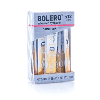 Image of Bolero Drink Sticks White Grape, 12 to Mix with 500ml of Water (Banana, 3g)