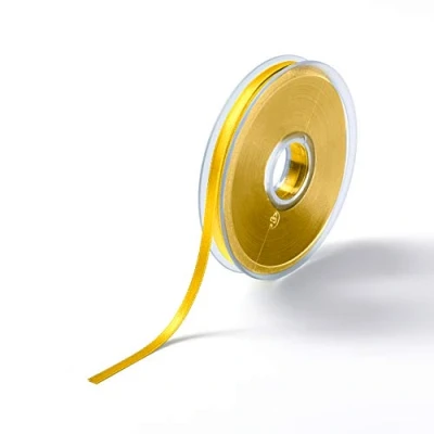 Image of Prym Satin Ribbon 6 mm Lemon, 100% polyester