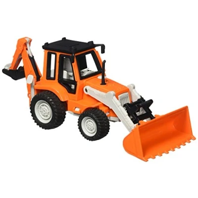 Image of Driven by Battat WH1009Z Micro Mini Backhoe Loader Model Vehicle, Multi Colour