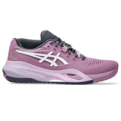 Image of Asics Gelresolution X Multicourt tennis shoes, Women&#039;s, Size: 7, Ube white Pu