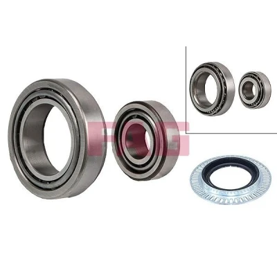 Image of 0009809302, 0009809302WB, 0029802002, 0029802002WB, 0029806502 Wheel bearing kit FAG 713 6677 60 Photo corresponds to scope of supply