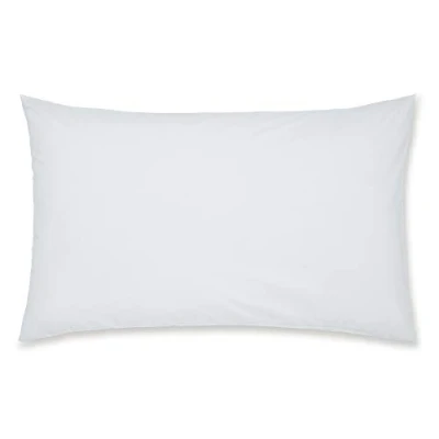 Image of Catherine Lansfield Easy Iron Percale Standard Pillowcase Pair White