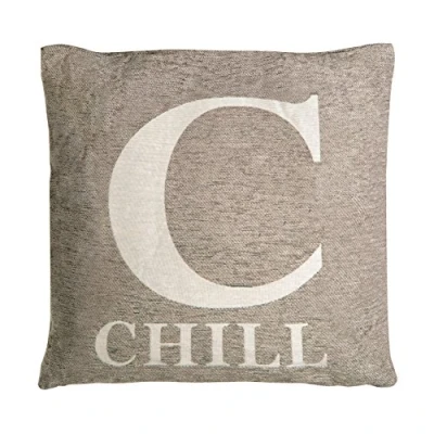 Image of Premier Housewares Chill Cushion, Chenille,45x8x45 cm