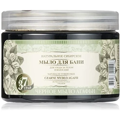 Image of Grandma Agafia Natural Herbal Soap Black 500ml