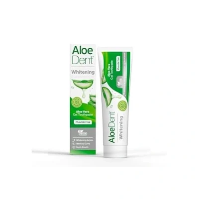 Image of AloeDent Sensitive Aloe Vera Plus Echinacea Fluoride Free Toothpaste, 100 ml, Pack of 6